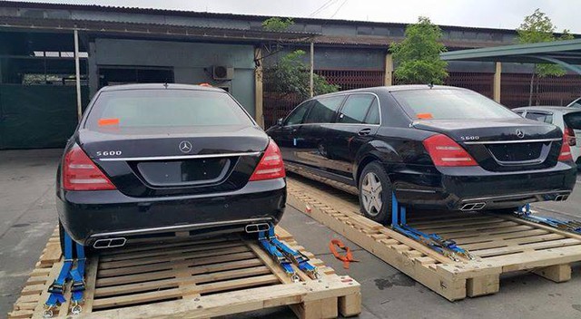 Ảnh sống Mercedes-Benz S600 Pullman Guard về ở Mỹ. (Ảnh: Khoa Nguyễn)