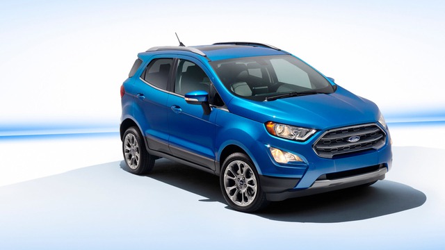 
Hình ảnh của mẫu SUV đô thị Ford EcoSport 2018 dành cho thị trường Mỹ đã bất ngờ xuất hiện trên mạng. Dự kiến, Ford EcoSport 2018 sẽ chính thức trình làng tại triển lãm Los Angeles năm nay, khai mạc trong tuần này.
