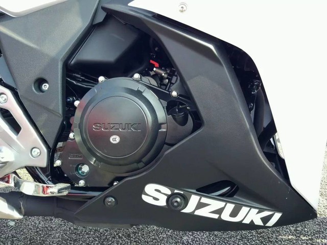 
Cụ thể, động cơ của Suzuki GSX-250R là loại 2 xy-lanh, DOHC, dung tích 248 cc, tạo ra công suất tối đa 25 mã lực tại vòng tua máy 8.000 vòng/phút và mô-men xoắn cực đại 23,4 Nm tại vòng tua máy 6.500 vòng/phút. Hai con số tương ứng của Suzuki Inazuma là 24 mã lực và 22 Nm. Động cơ kết hợp với hộp số 6 cấp.
