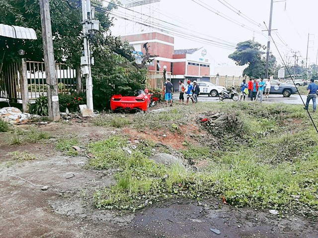 Hiện trường vụ tai nạn