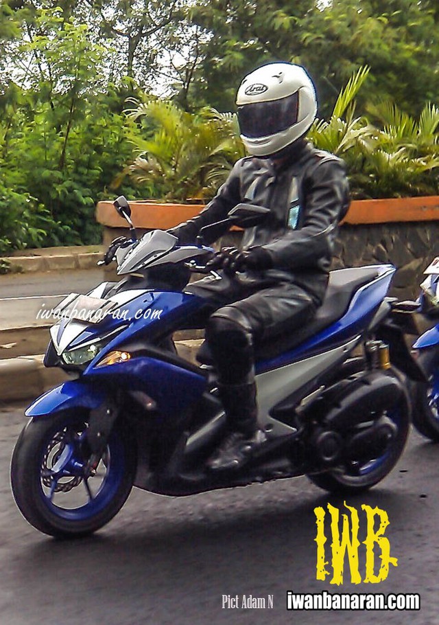 
Yamaha NVX 150 trên đường thử tại Indonesia
