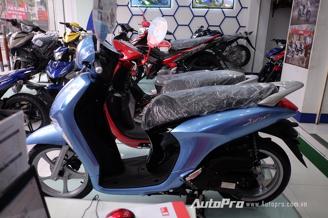 
Mẫu xe tay ga Yamaha Janus mới ra mắt thị trường Việt Nam.
