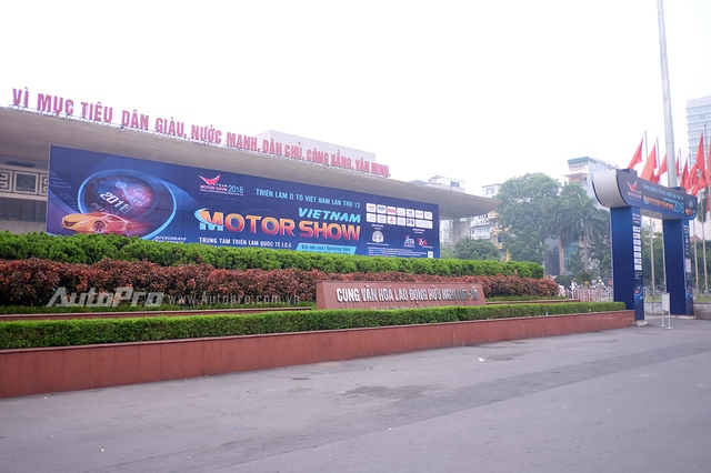 
Trung tâm triển lãm Quốc tế Hà Nội ICE nơi đang diễn ả VMS 2016.
