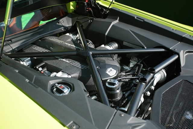 
Về sức mạnh, khối động cơ của phiên bản đặc biệt vẫn giữ nguyên so với Aventador nguyên bản, trái tim là loại V12, dung tích 6.5 lít, sản sinh công suất cực đại 700 mã lực và mô men xoắn 690Nm. Xe tăng tốc từ 0-100 km/h trong 2,9 giây và tốc độ tối đa đạt 350 km/h.
