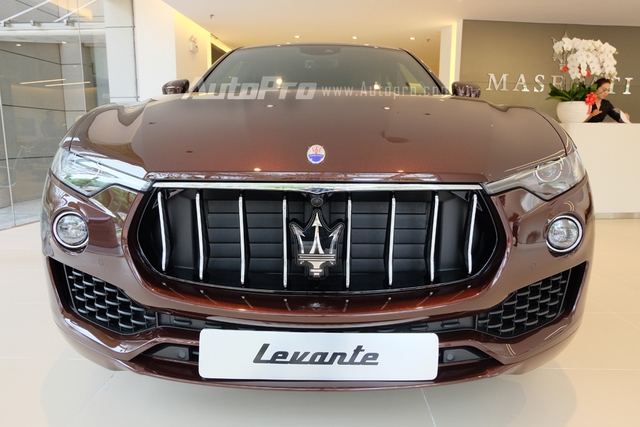 Cận cảnh hàng độc Maserati Levante thỏi sô cô la giá 5 tỷ Đồng tại Việt Nam - Ảnh 9.