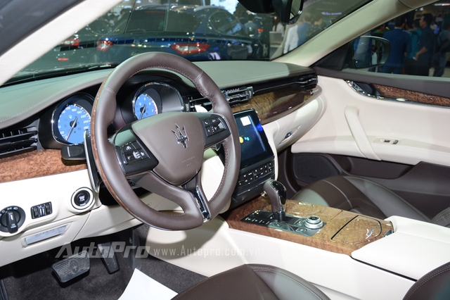 
Ngoài ra, Maserati Quattroporte 2017 còn được trang bị thêm nhiều tính năng và công nghệ mới nhằm phù hợp hơn với nhu cầu ngày càng khắt khe của khách hàng.
