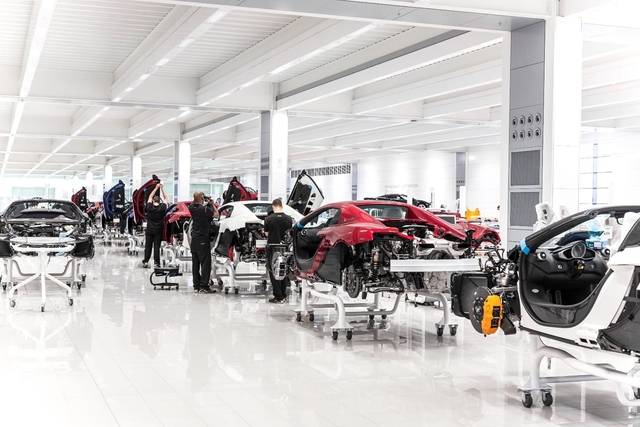 
Hiện nay đang có khoảng 1.000 kỹ sư làm việc tại trung tâm công nghệ McLaren.

