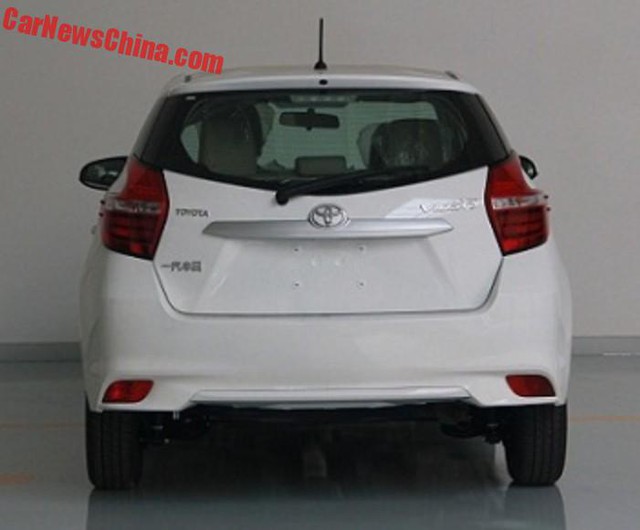 
Thiết kế đuôi xe của Toyota Vios Hatchback mới
