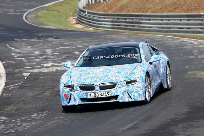 BMW i8 Hybrid Coupe khoe mình tại Nurburgring 1