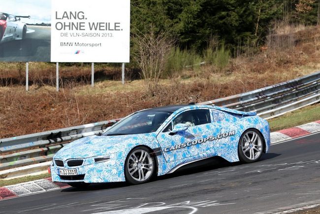 BMW i8 Hybrid Coupe khoe mình tại Nurburgring 3