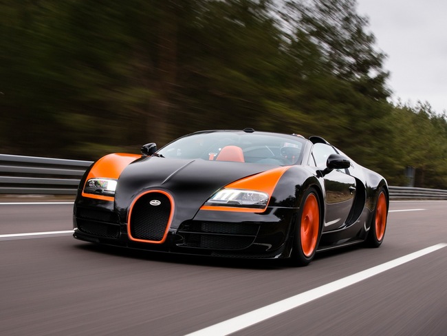 Xem Veyron Grand Sport Vitesse lập kỷ lục tốc độ 2