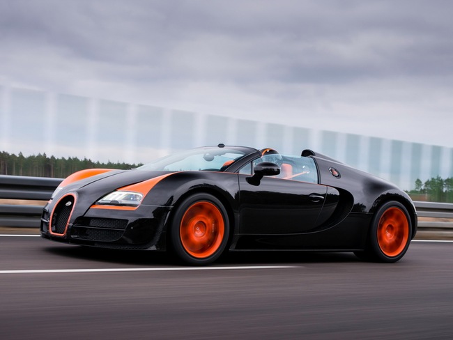 Xem Veyron Grand Sport Vitesse lập kỷ lục tốc độ 7