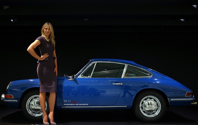 Maria Sharapova trở thành đại sứ thương hiệu Porsche 10
