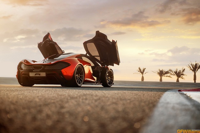 McLaren P1 khoe vẻ đẹp ấn tượng tại Bahrain 3