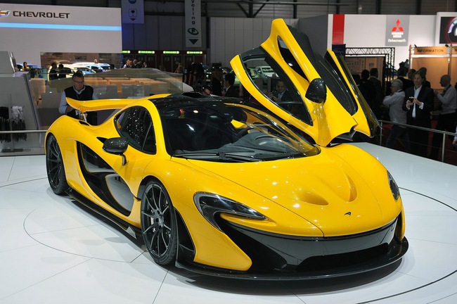 Thiết kế khí động lực học ấn tượng của McLaren P1 3