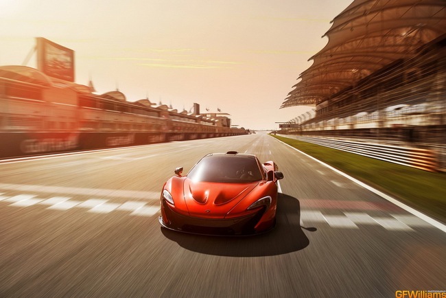 McLaren P1 khoe vẻ đẹp ấn tượng tại Bahrain 4