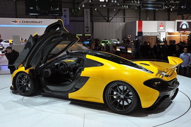 Thiết kế khí động lực học ấn tượng của McLaren P1 5
