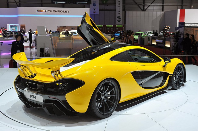 Thiết kế khí động lực học ấn tượng của McLaren P1 7