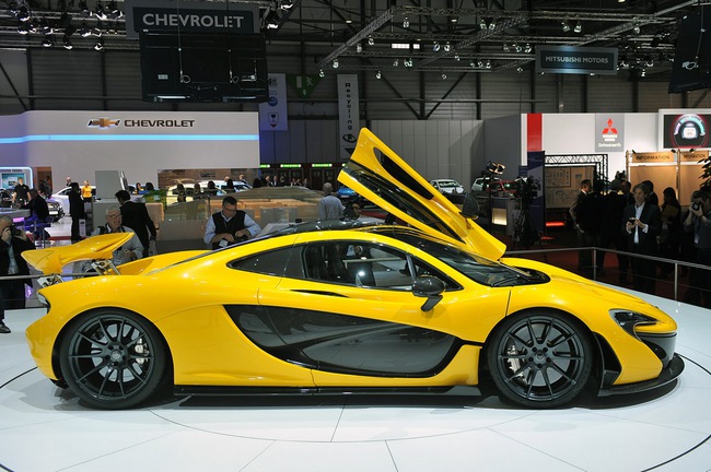 Thiết kế khí động lực học ấn tượng của McLaren P1 8