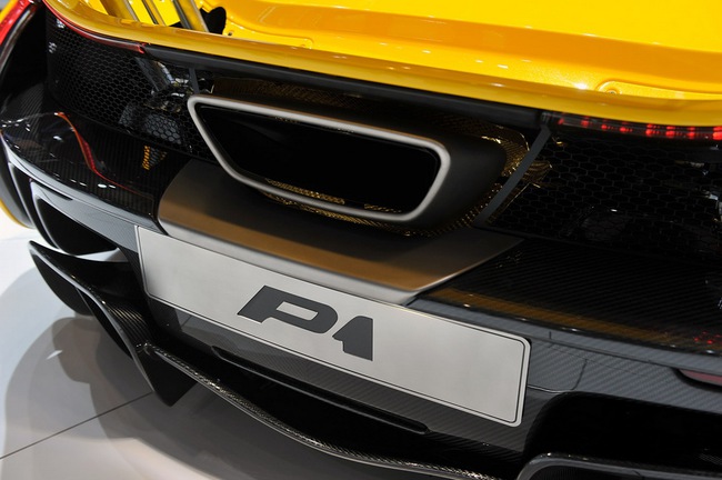 Thiết kế khí động lực học ấn tượng của McLaren P1 14