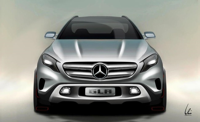 Mercedes-Benz GLA Concept xuất đầu lộ diện 1