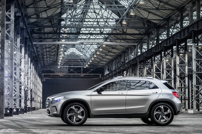 Mercedes-Benz GLA Concept xuất đầu lộ diện 9