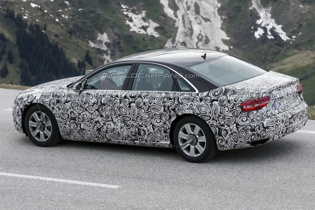 Audi A8 phiên bản cập nhật xuất hiện trên đường thử 4