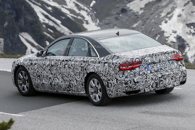 Audi A8 phiên bản cập nhật xuất hiện trên đường thử 5