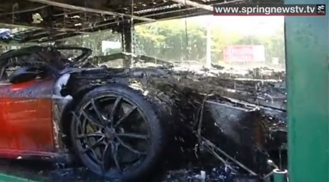 4 chiếc xe cháy tại Thái Lan bị nghi là hàng lậu 6