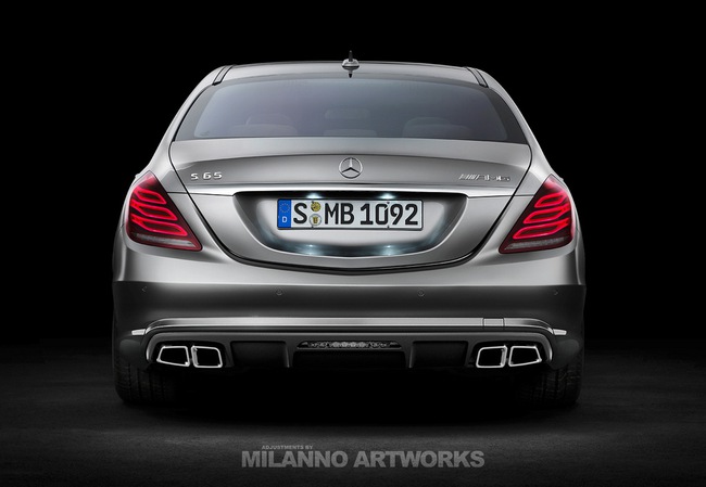 Phác họa Mercedes-Benz S-Class AMG thế hệ mới 1