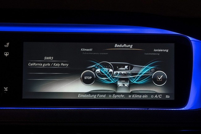 Đèn LED tạo điểm nhấn cho Mercedes-Benz S-Class mới 11