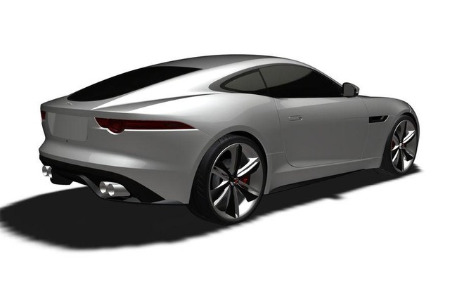 Jaguar F-Type Coupe bất ngờ lộ diện 5 Jaguar F-Type Coupe bất ngờ lộ diện 5