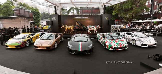Lamborghini tổ chức tiệc sinh nhật tại Hồng Kông 1