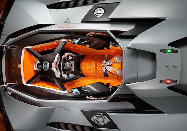 Lamborghini Egoista: Siêu máy bay chiến đấu 8