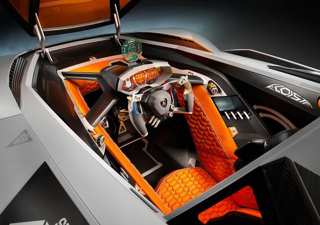 Lamborghini Egoista: Siêu máy bay chiến đấu 9