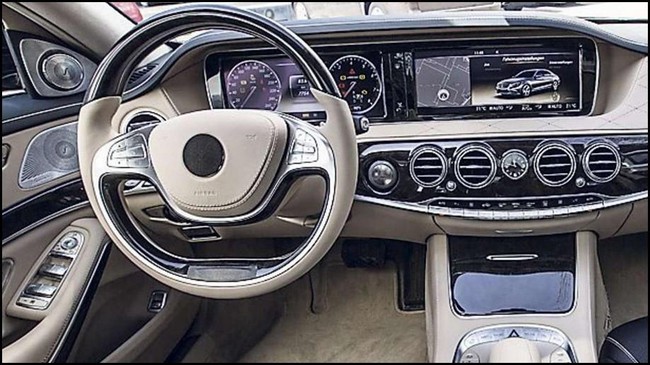 Mercedes-Benz S-class thế hệ mới “lộ” nội thất 2