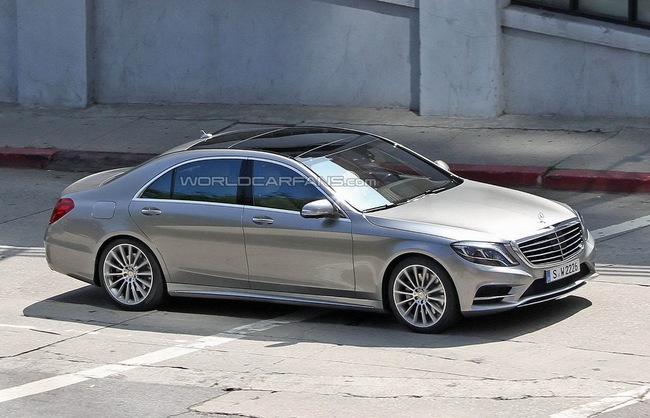 Mercedes-Benz S-class thế hệ mới “lộ” nội thất 23