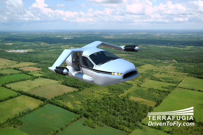 Terrafugia XF-T – Ô tô bay như trực thăng 3