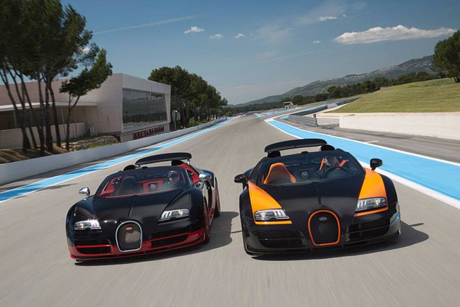 Đoàn quân Bugatti hội ngộ tại trường đua Circuit Paul Ricard 1