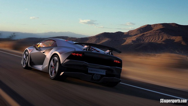 Lamborghini Sesto Elemento xuất hiện tại Las Vegas 2