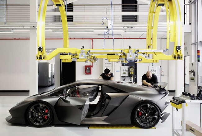Lamborghini Sesto Elemento xuất hiện tại Las Vegas 1