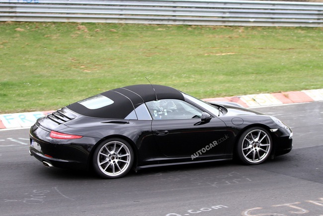 Porsche 911 Targa xuất hiện tại Nurburgring 4