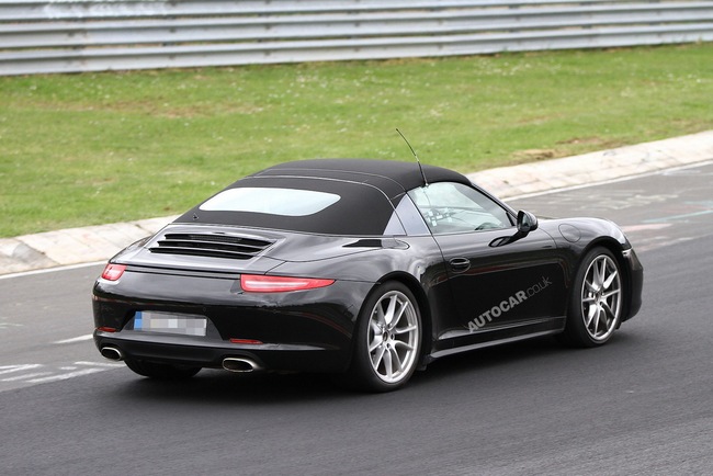 Porsche 911 Targa xuất hiện tại Nurburgring 5