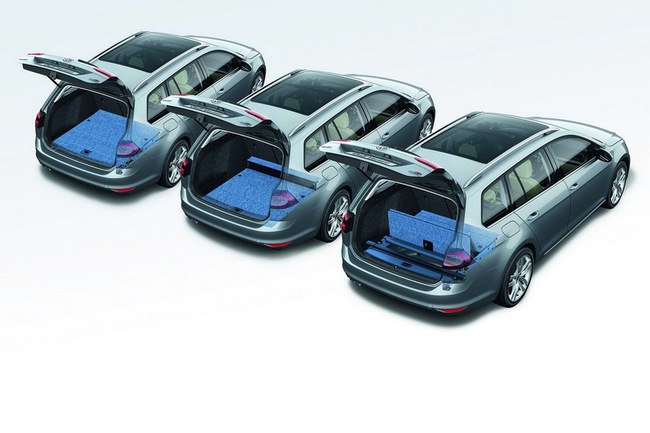 Chi tiết Volkswagen Golf Variant: Khoang hành lý cực rộng 13