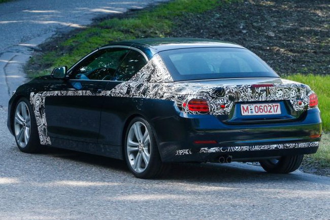 BMW 4-Series Convertible tiếp tục lộ diện 5