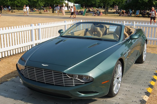 Ngắm cặp đôi Aston Martin DBS Coupe và DB9 Spyder độc của Zagato tại Centennial Gathering 9