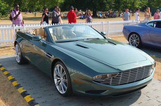 Ngắm cặp đôi Aston Martin DBS Coupe và DB9 Spyder độc của Zagato tại Centennial Gathering 11
