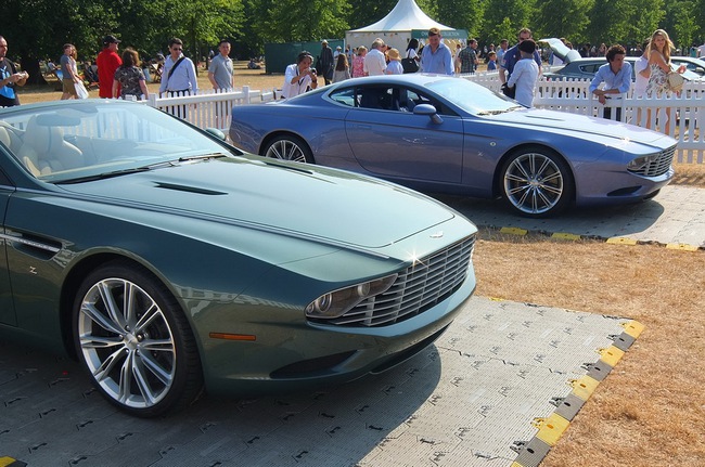 Ngắm cặp đôi Aston Martin DBS Coupe và DB9 Spyder độc của Zagato tại Centennial Gathering 12
