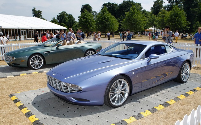 Ngắm cặp đôi Aston Martin DBS Coupe và DB9 Spyder độc của Zagato tại Centennial Gathering 19