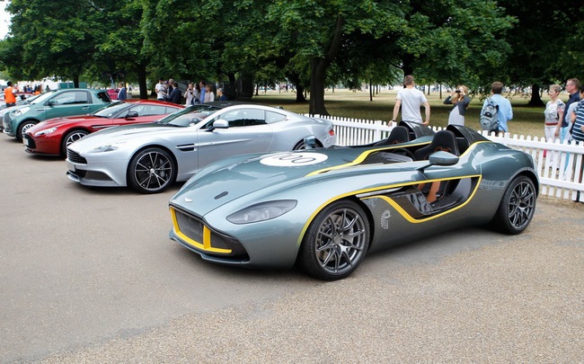 Ngắm cặp đôi Aston Martin DBS Coupe và DB9 Spyder độc của Zagato tại Centennial Gathering 22